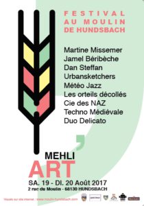 Affiche Mehli'Art août 2017
